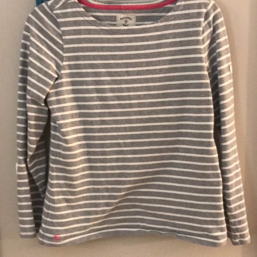 Joules Boat Neck Striped Jumper